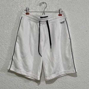 Hollister Small Men's White Classic Tricot 9in Short